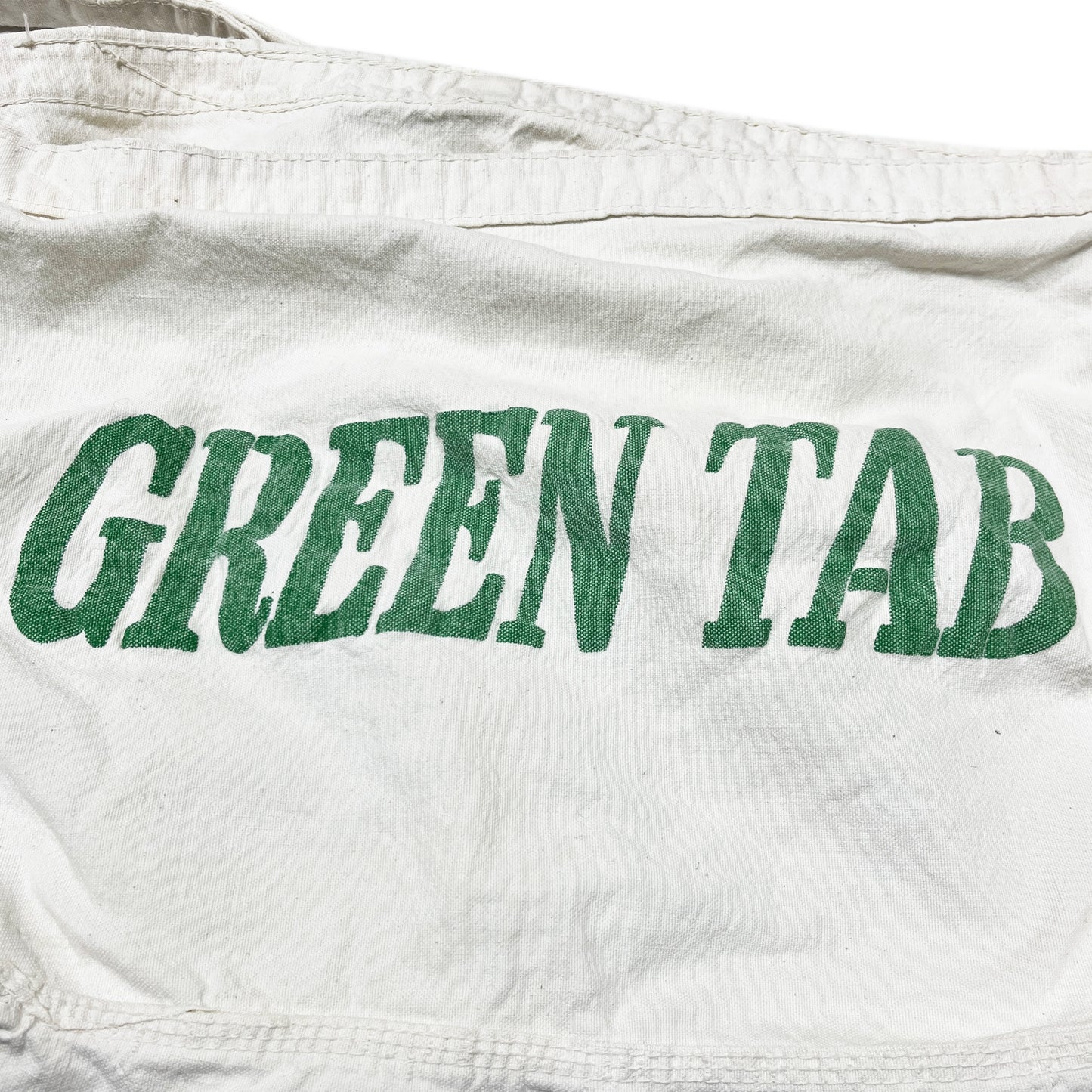 60's〜 Newspaper Bag "GREEN TAB"
