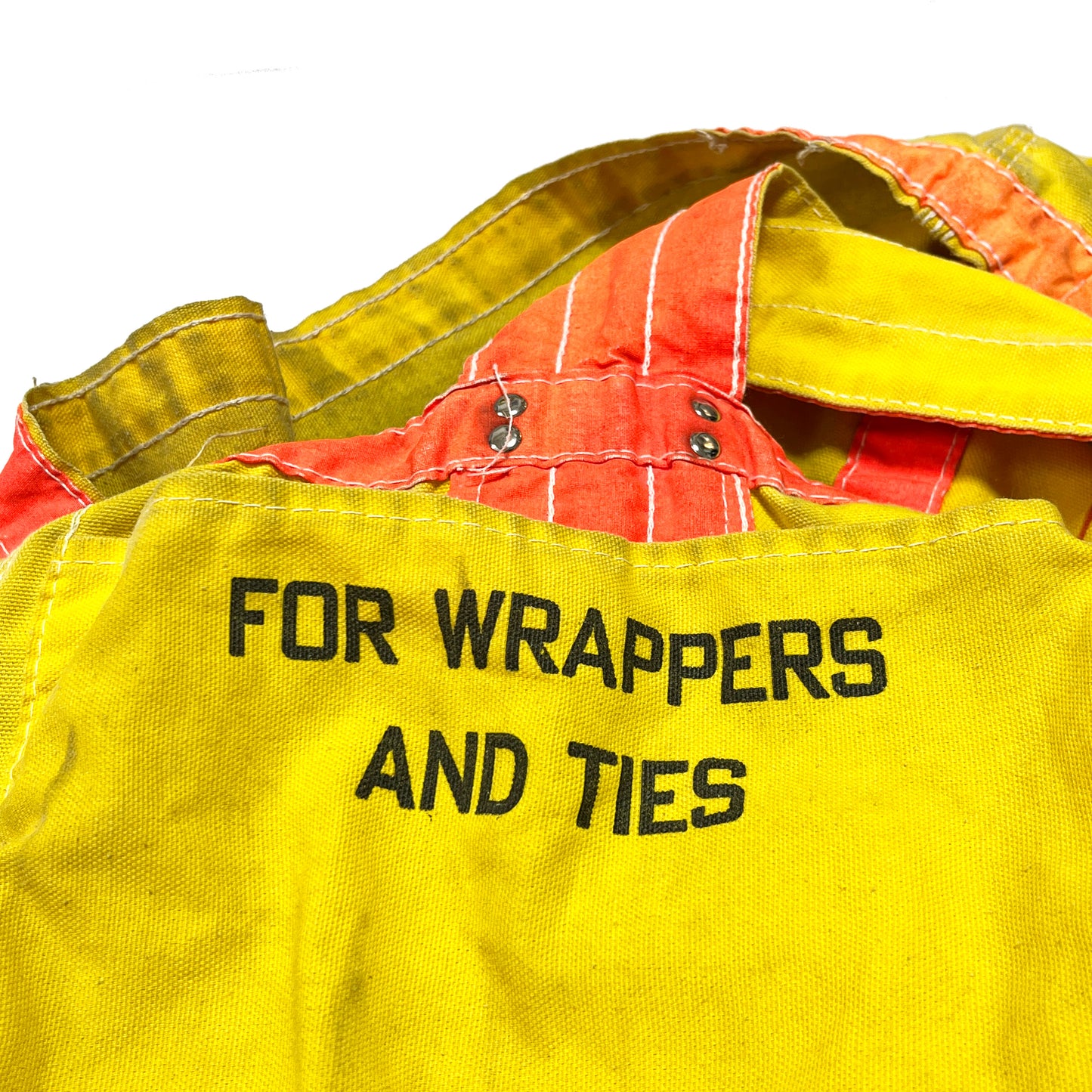 70's〜 Newspaper Bag "Regrster" フラップ付き