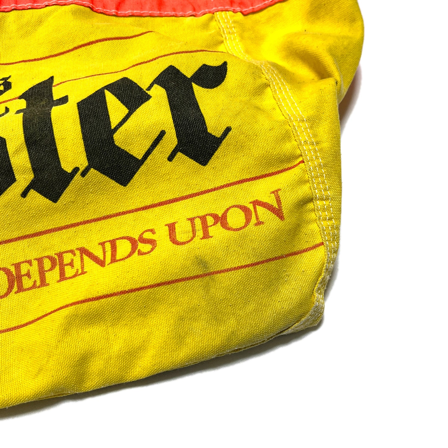 70's〜 Newspaper Bag "Regrster" フラップ付き