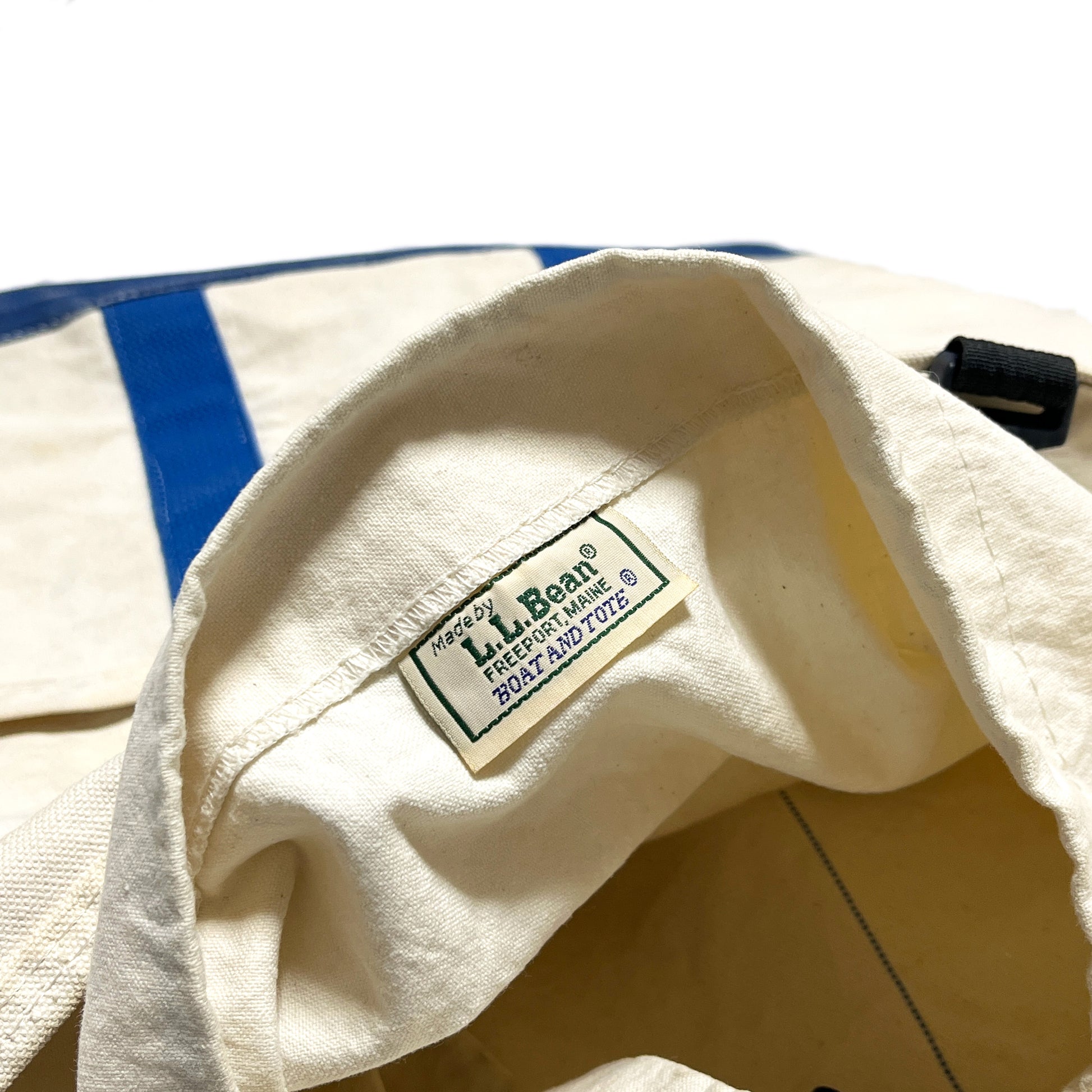 80s L.L.Bean 2Way Canvas Tote Bag ブランドタグ L.L.Bean ブランドタグ