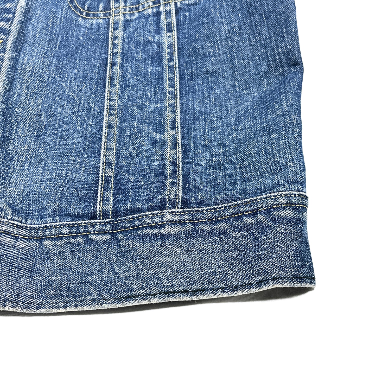60s〜 Lee 101-J Denim JKT 46-LONG レア ブランドタグ 5 襟裏 Leeタグ サイズ46