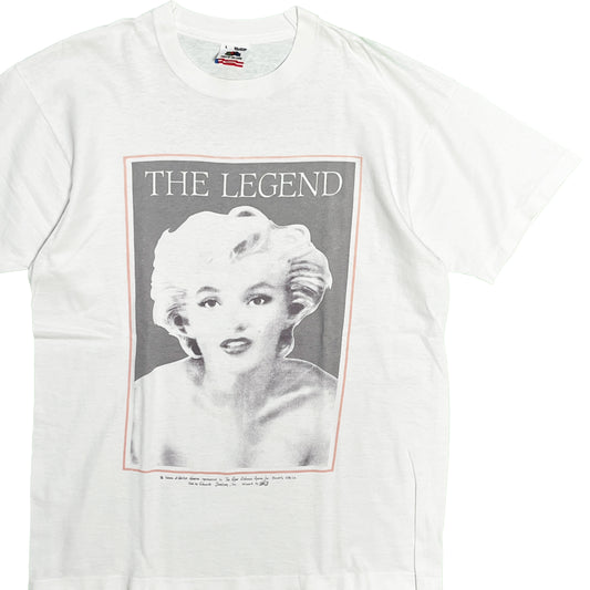 90's FRUIT OF THE LOOM Marilyn Monroe T Size (L)