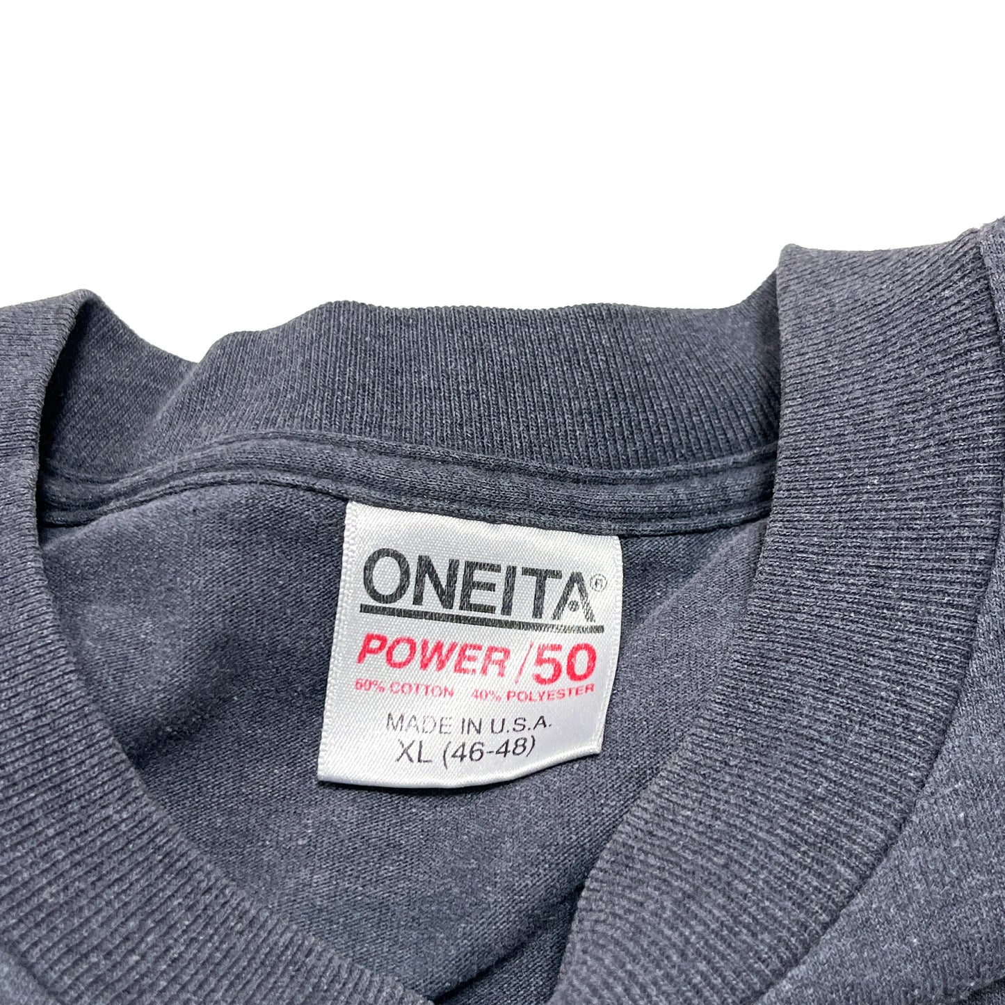 90s ONEITA McDonald T XL ブランドタグ ONEITA POWER/50 95%コットン 45%ポリエ