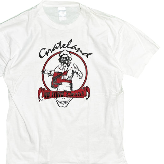90's FRUIT OF THE LOOM Gratefuldead Elvis パロディー Size (XL)位