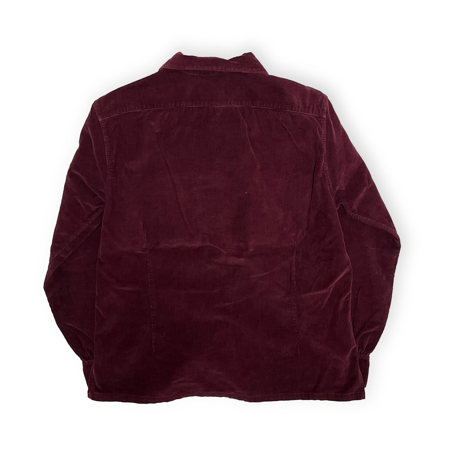 50's Smartair Cords L/S SH バーガンディー Size (M)位