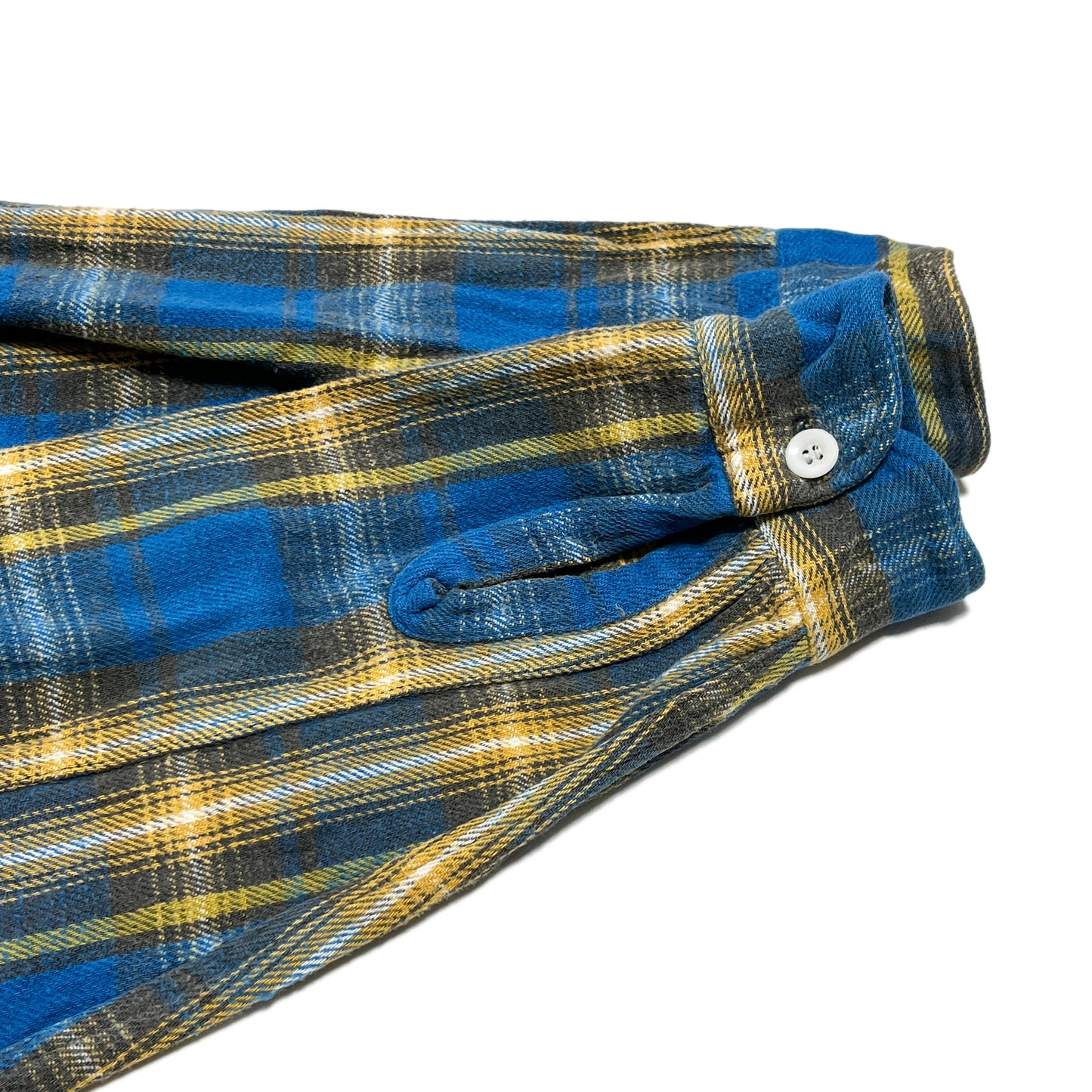 60's BIG YANK Nel SH マチ付き 好配色チェック Size (ML)位