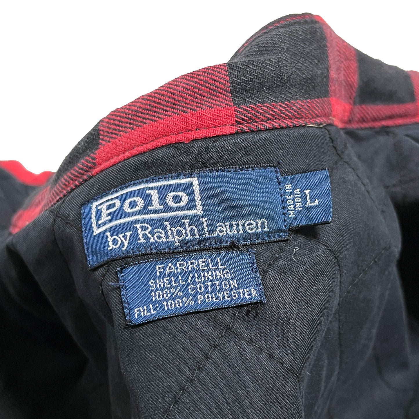 Ralph Lauren Quilting Nel SH バッファローチェック Size (L)