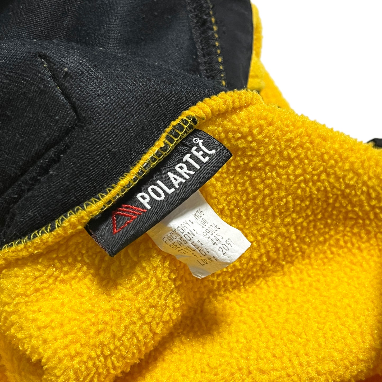 90s〜 THE NORTH FACE "DENALI" Fleece JKT L ブランドタグ POLARTEC 素材タグ