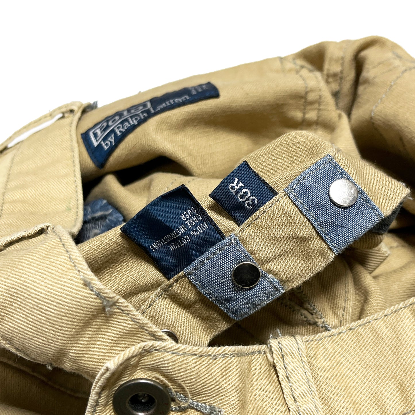 Ralph Lauren Baker Style Buckle PT Size (W32 L30)位