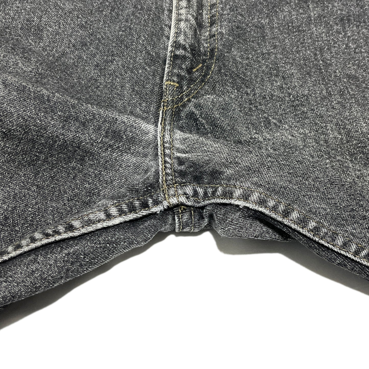 90s Levi's 517 Black Denim PT W32 L28.5 ブランドタグ 5 タグ サイズ表記