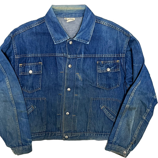 70's RANCHCRAFT Denim JKT 極上雰囲気 Size (48) ビッグサイズ！