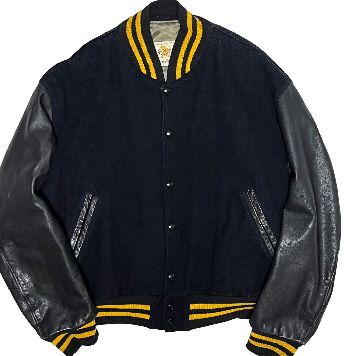 70's〜 Gorlden Bear Award JKT レザー Size (XL)