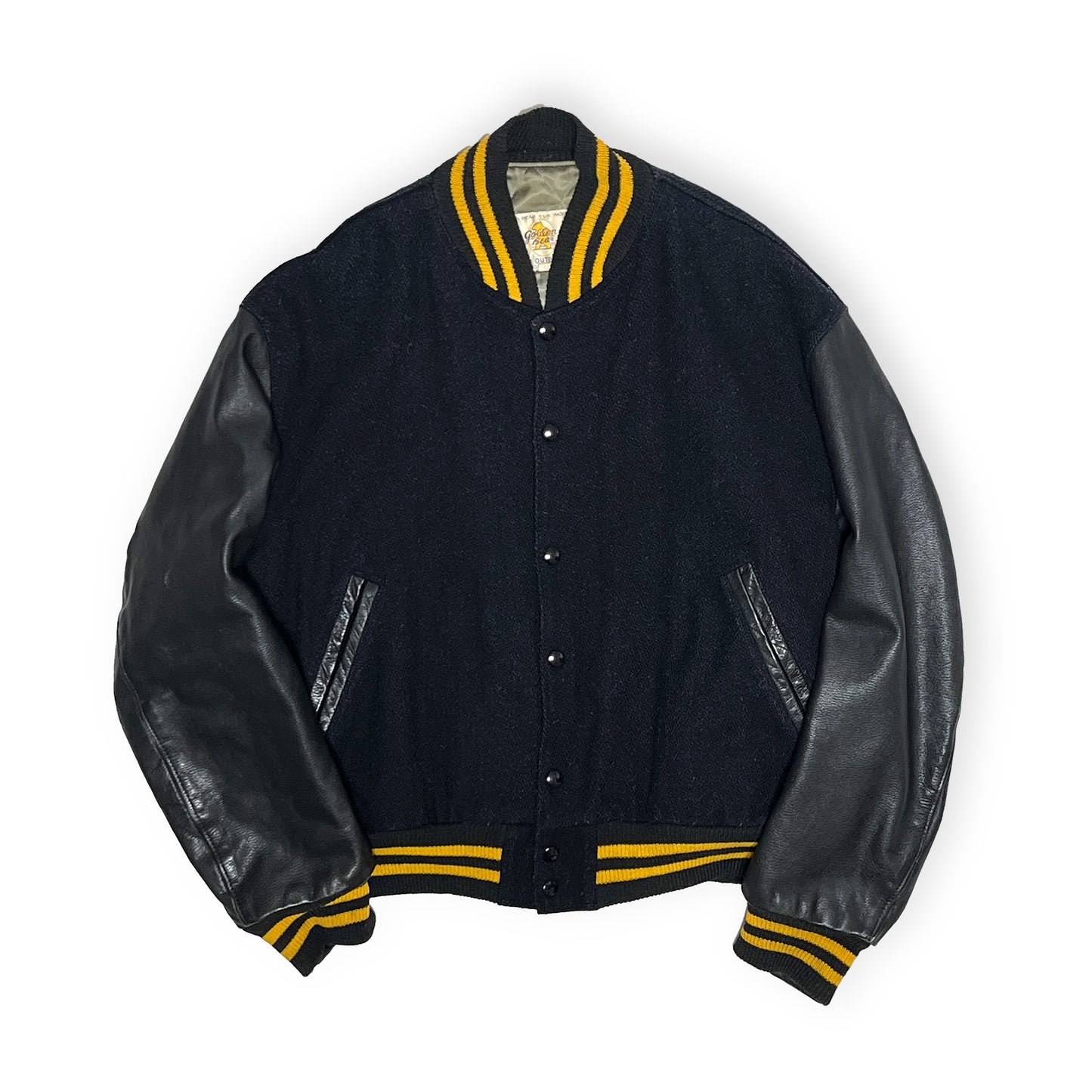 70's〜 Gorlden Bear Award JKT レザー Size (XL)