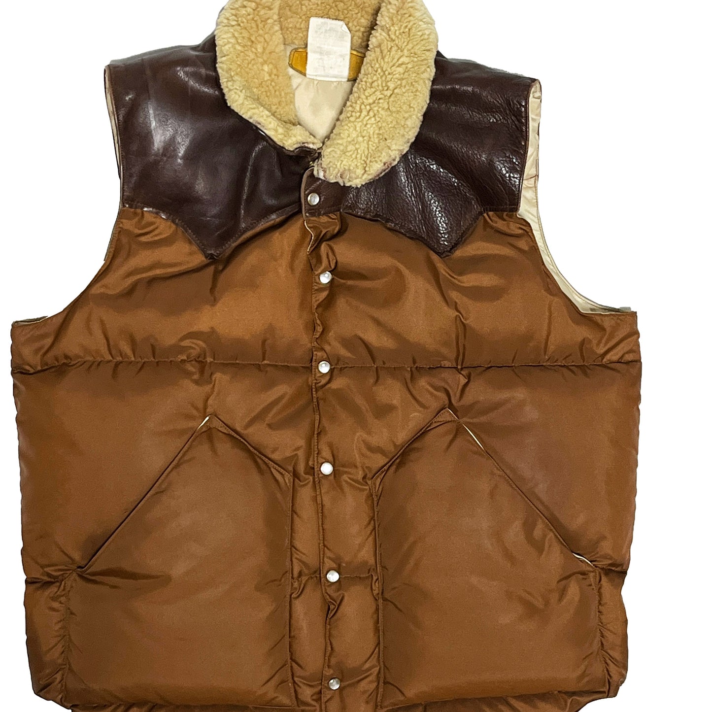 70's Rocky Mountain Christy Vest 襟ボア付き Size (44) スペシャル！