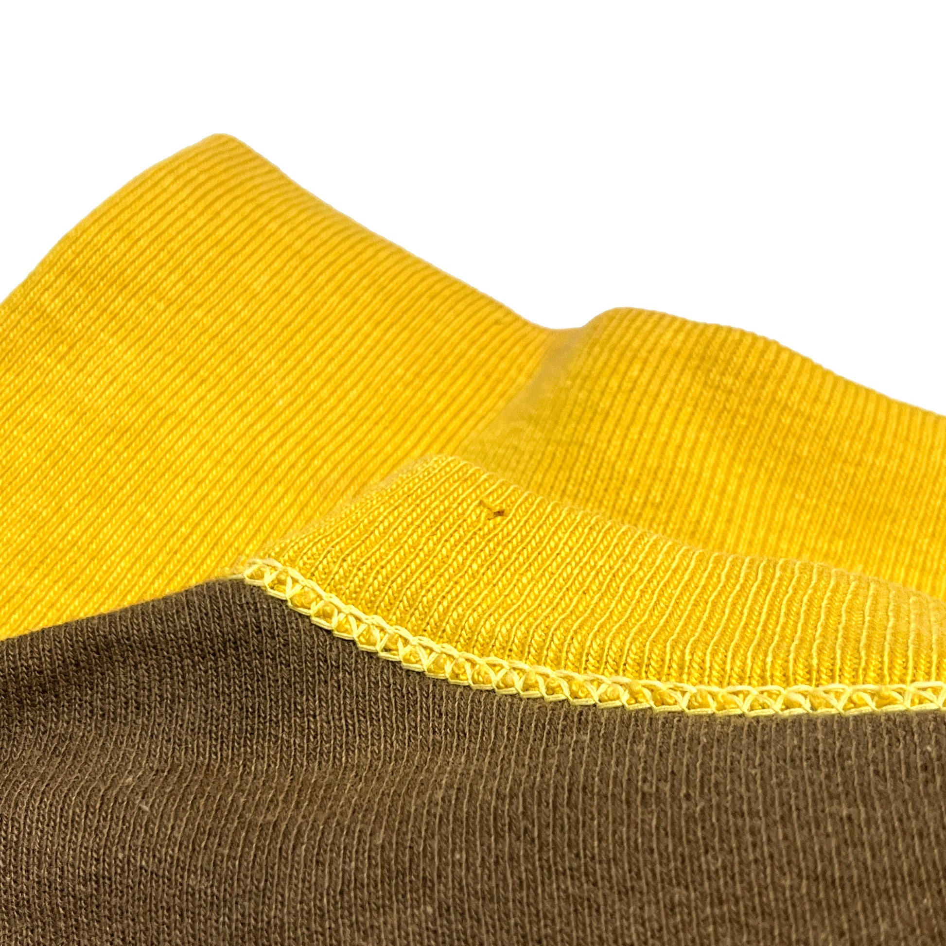 50s BodyGard 2Tone Sweat XXL 超 ディテール 1 素材 茶色 黄色のアクセント