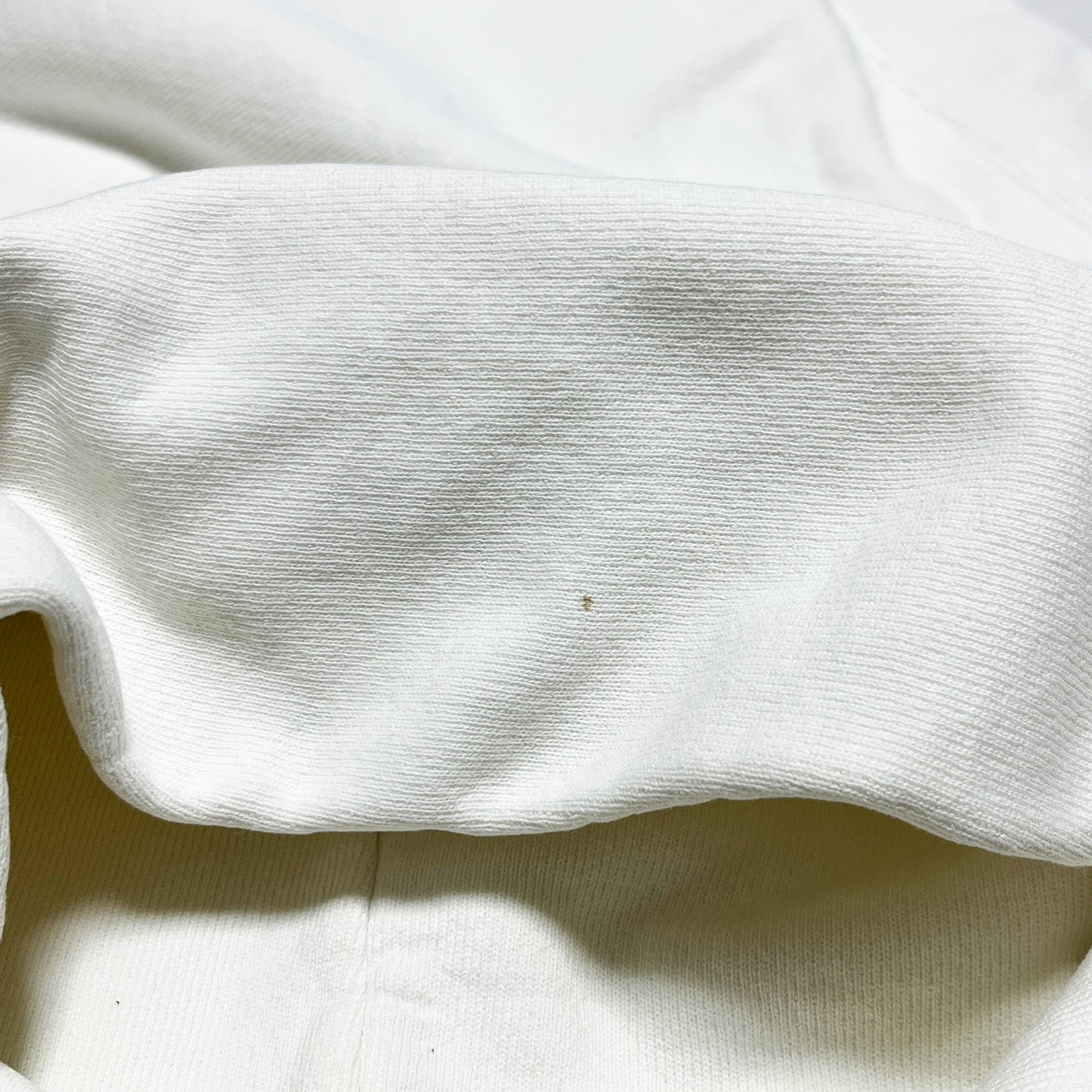 80's Champion プリントタグ R/W ハーフジップ Size (M) レア！