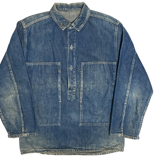 30's〜 U.S.ARMY P/O Denim Coverall Size (M)位 スペシャル！