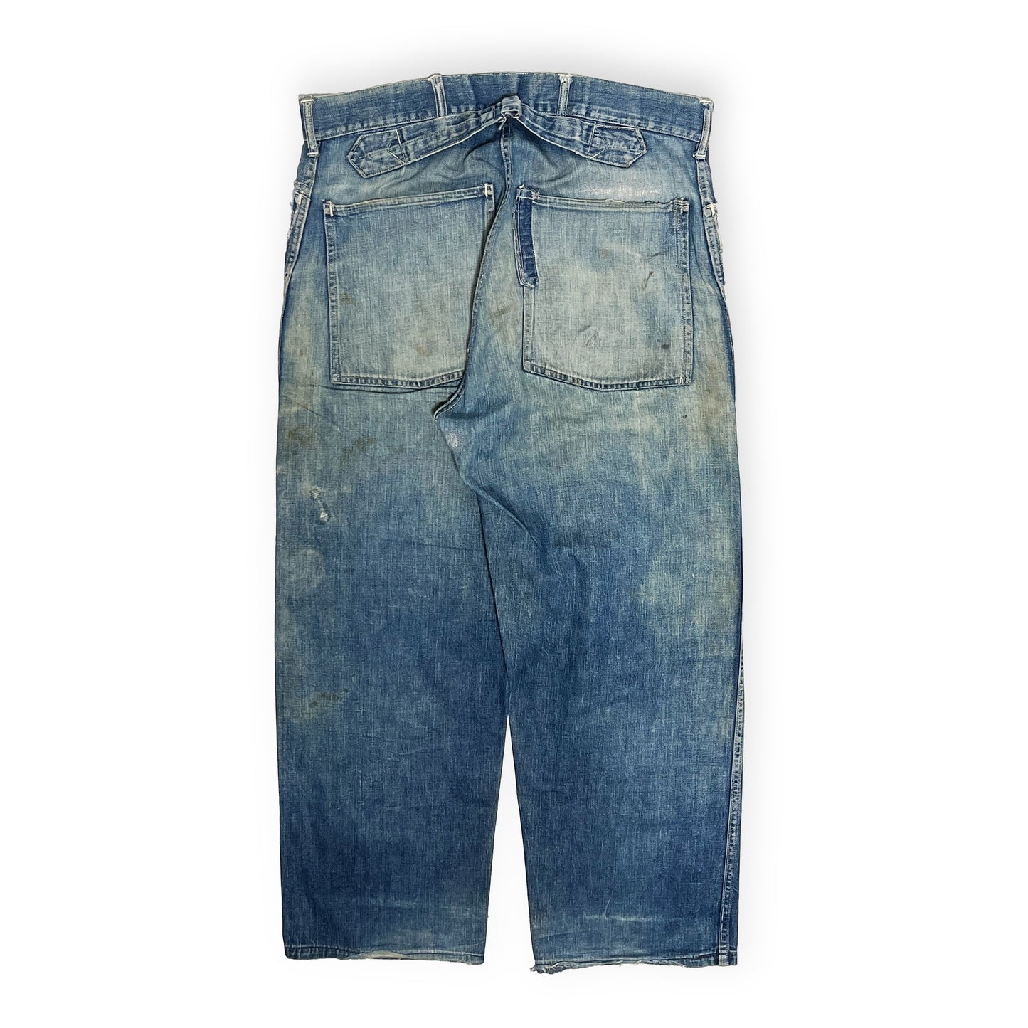 30's〜 U.S.ARMY M-35 Denim PT バックルバック Size (W36 L29)位 スペシャル！