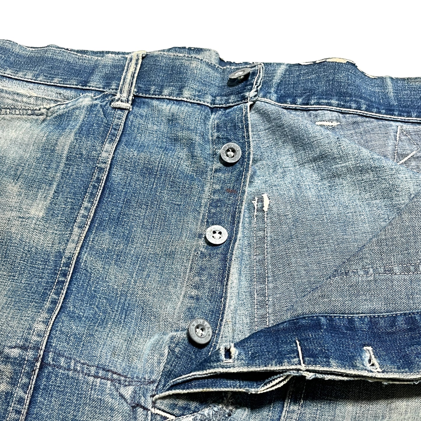 30's〜 U.S.ARMY M-35 Denim PT バックルバック Size (W36 L29)位 スペシャル！