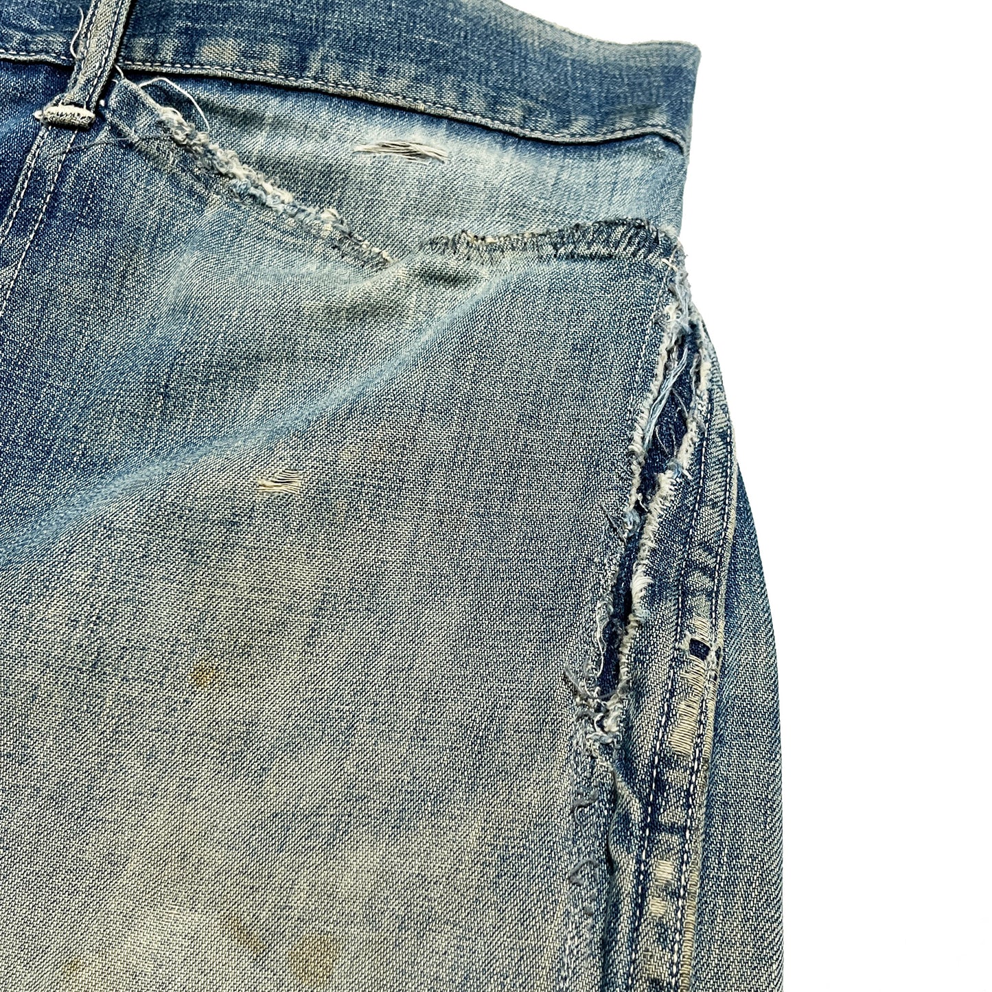 30's〜 U.S.ARMY M-35 Denim PT バックルバック Size (W36 L29)位 スペシャル！