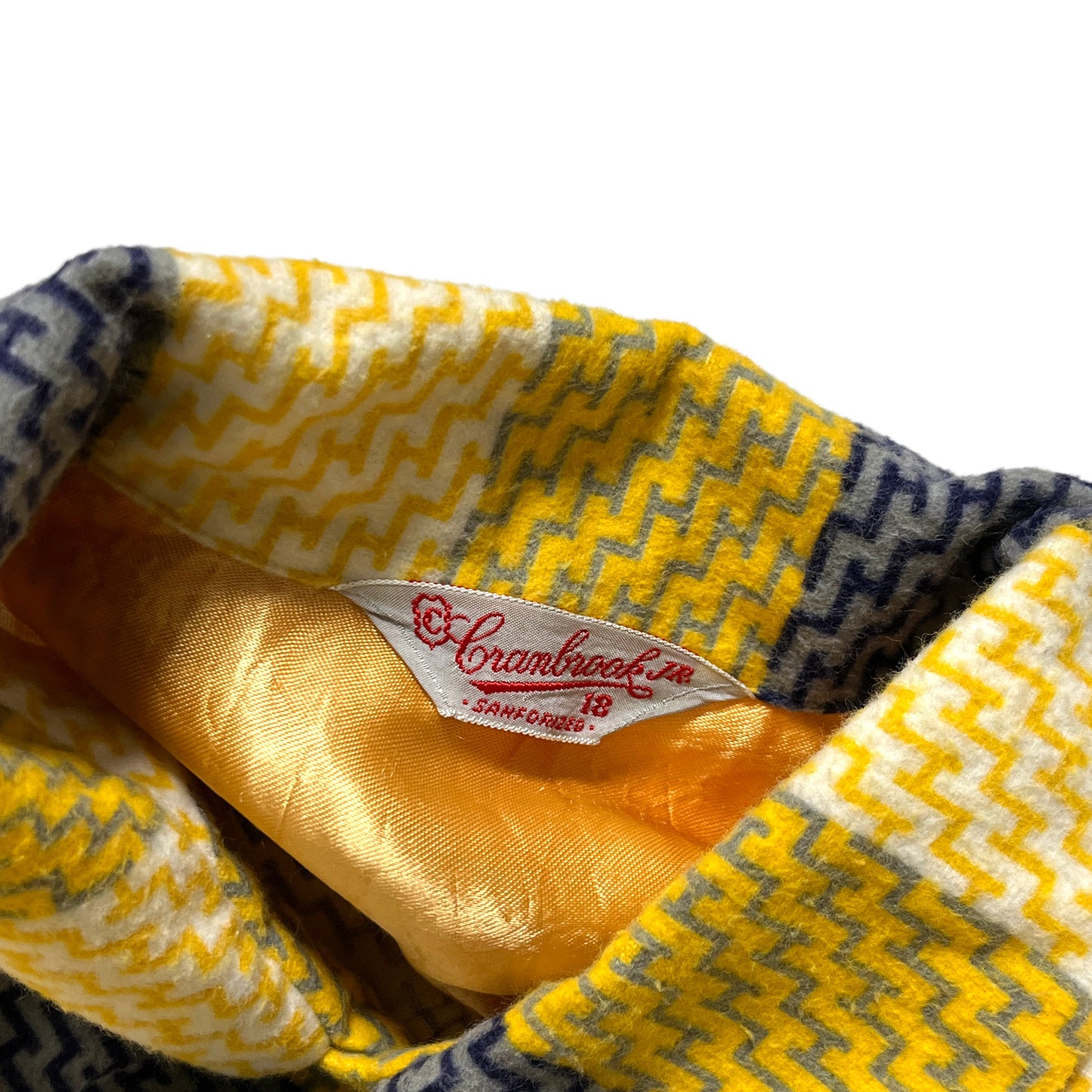 50's Cranbrook Print Nel SH Size (18) ボーイズ