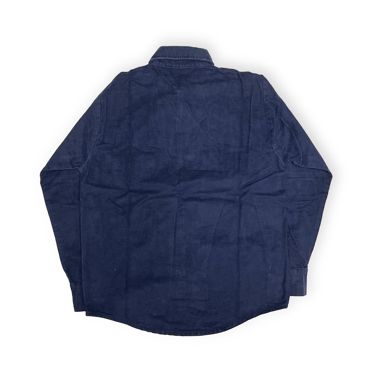 70's Frostproof Nel SH シャモアクロス ネイビー単色 Size (M)