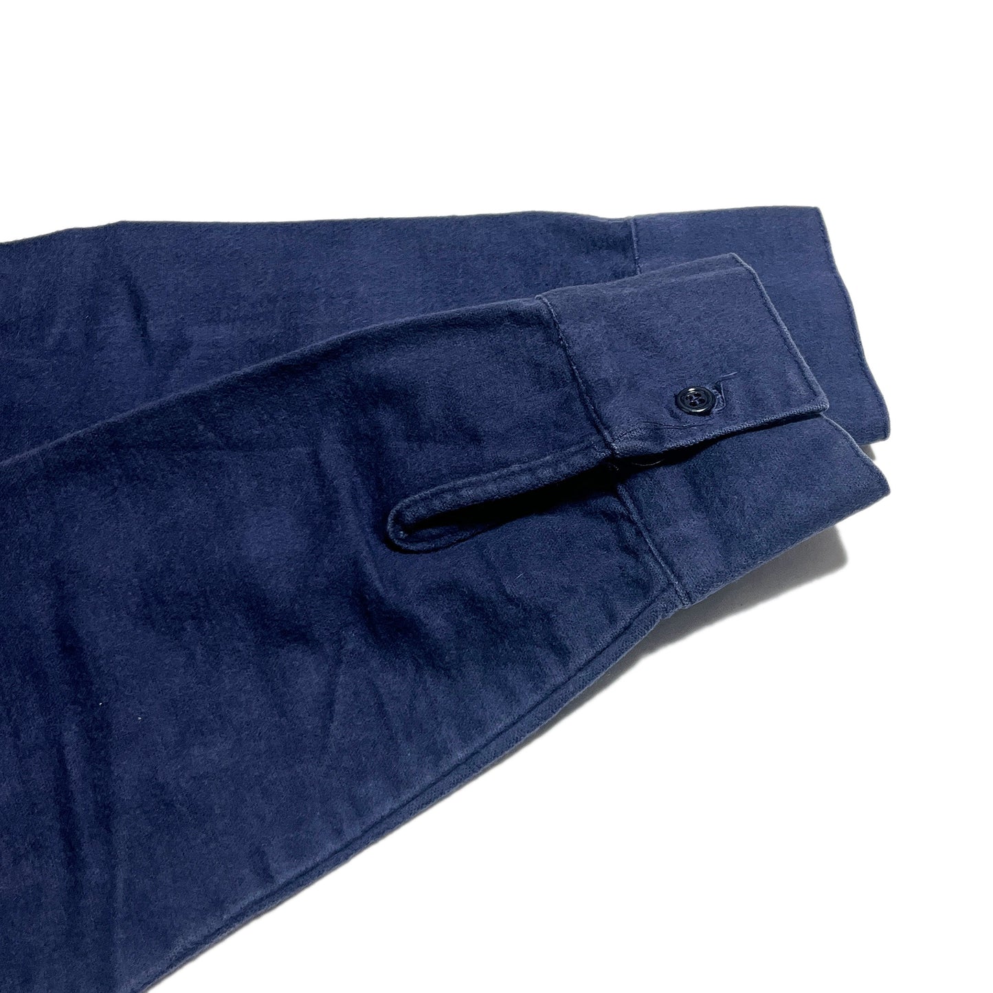 70's Frostproof Nel SH シャモアクロス ネイビー単色 Size (M)