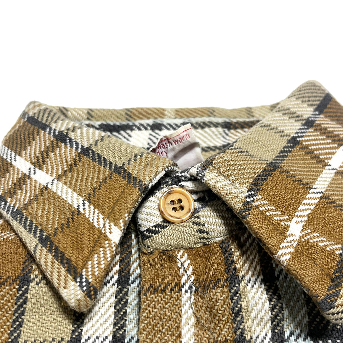 70's BIG MAC 単色タグ Nel SH 好配色チェック Size (M)