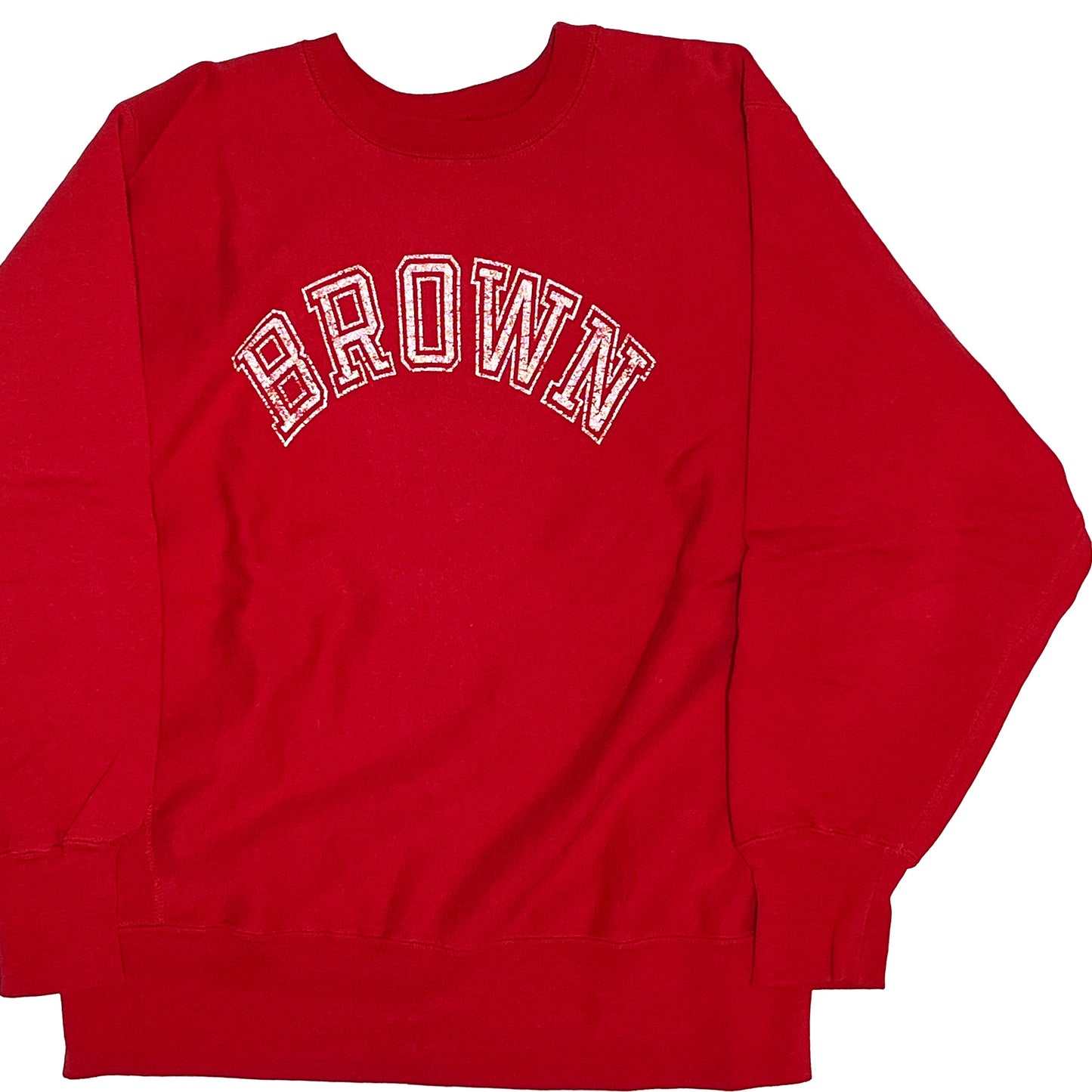 80's Champion プリントタグ R/W "BROWN" Size (L)