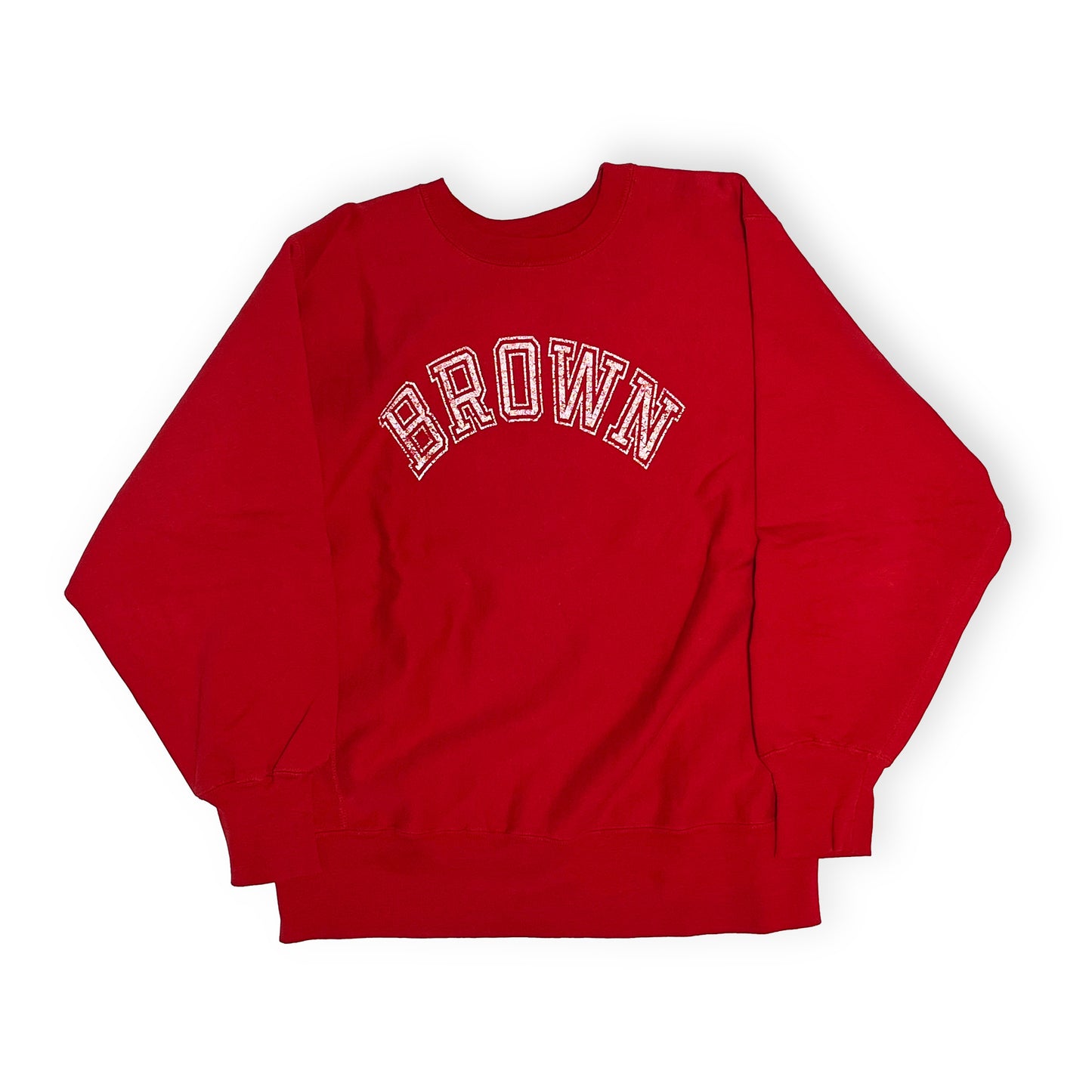 80's Champion プリントタグ R/W "BROWN" Size (L)
