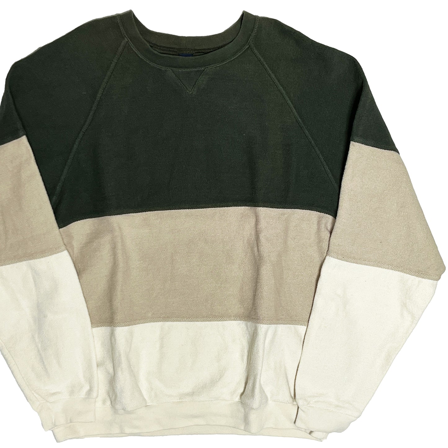 90's LAND'S END 鹿の子 Sweat Size (L) アメリカ製