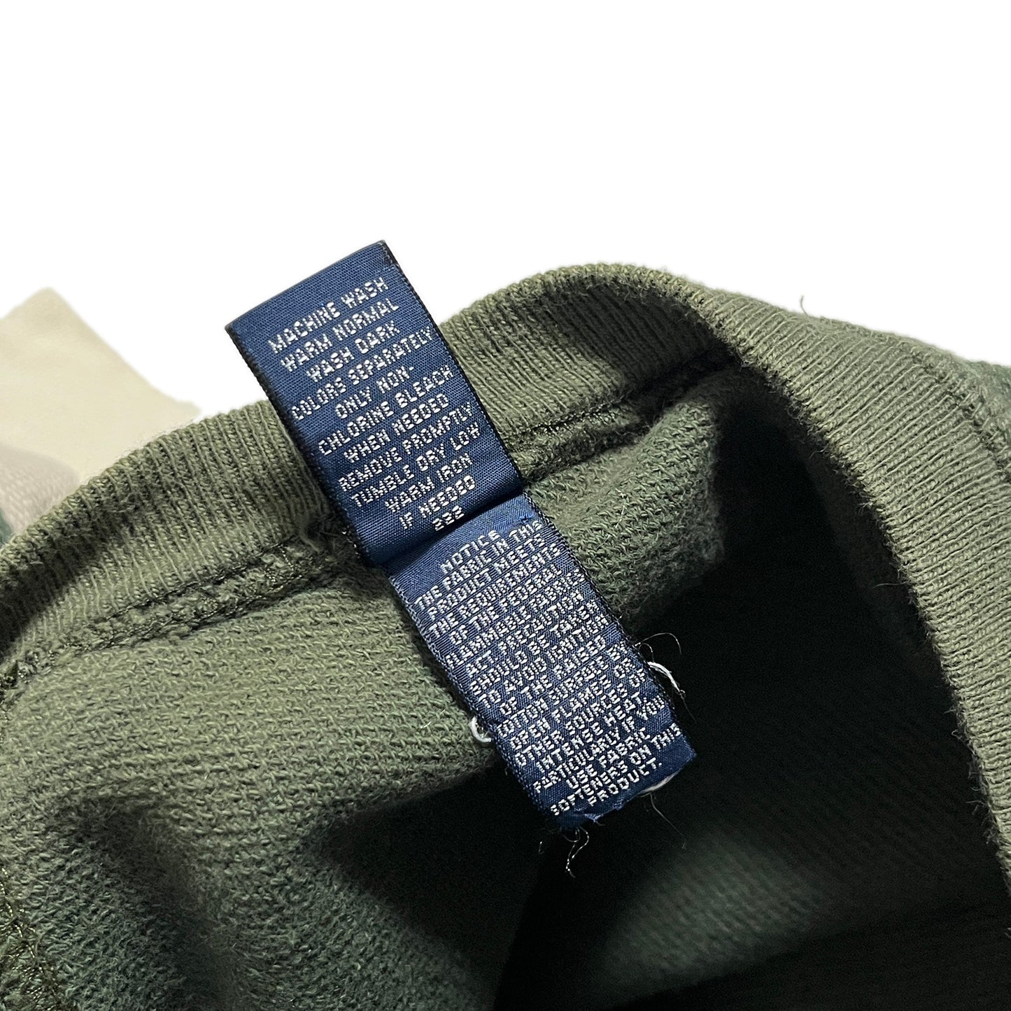 90's LAND'S END 鹿の子 Sweat Size (L) アメリカ製