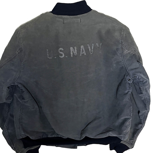 40's U.S.NAVY Deck JKT フックタイプ Size (48-50)位 スペシャル！