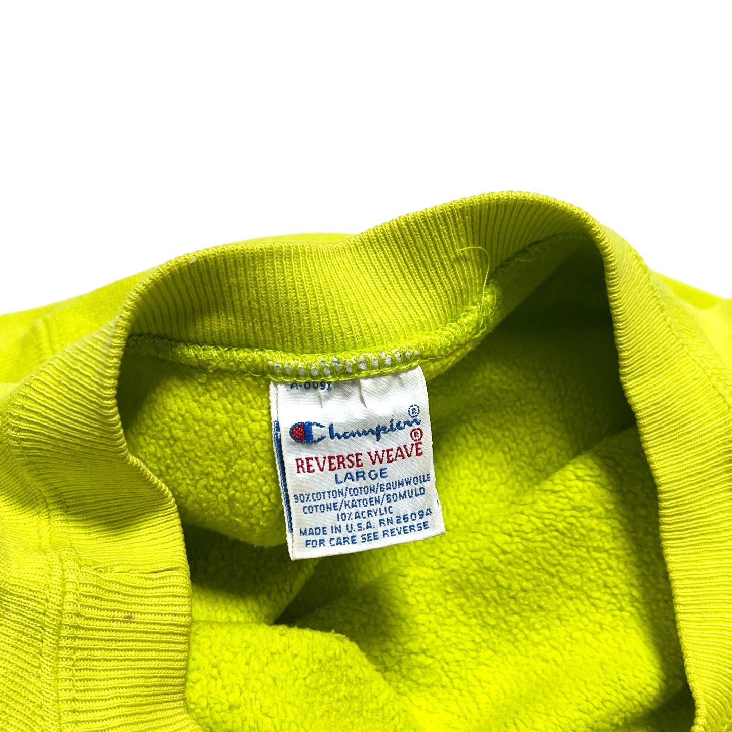 90's Champion R/W Crew レアカラー！ Size (L)