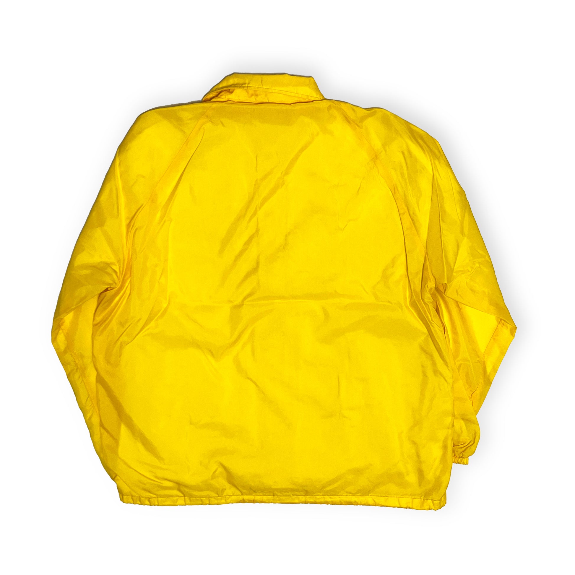 70s Champion Coach JKT "ALL-ARMY SPORTS" XL 背面 黄色のコーチジャケット背面