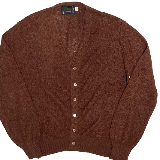 70's〜 McBriar Cardigan Brown Size (XL) ビッグサイズ！