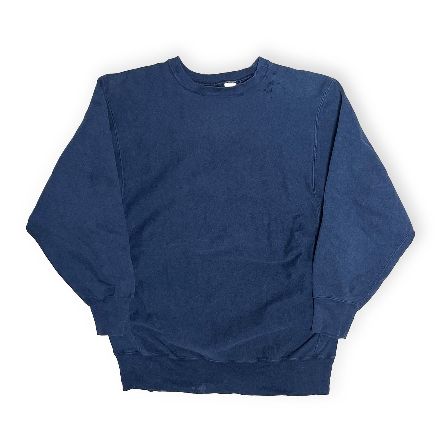80s Champion X Land's End Wネーム R/W ネイビー XL ブランドタグ 1 Champion タグ Land's End タグ
