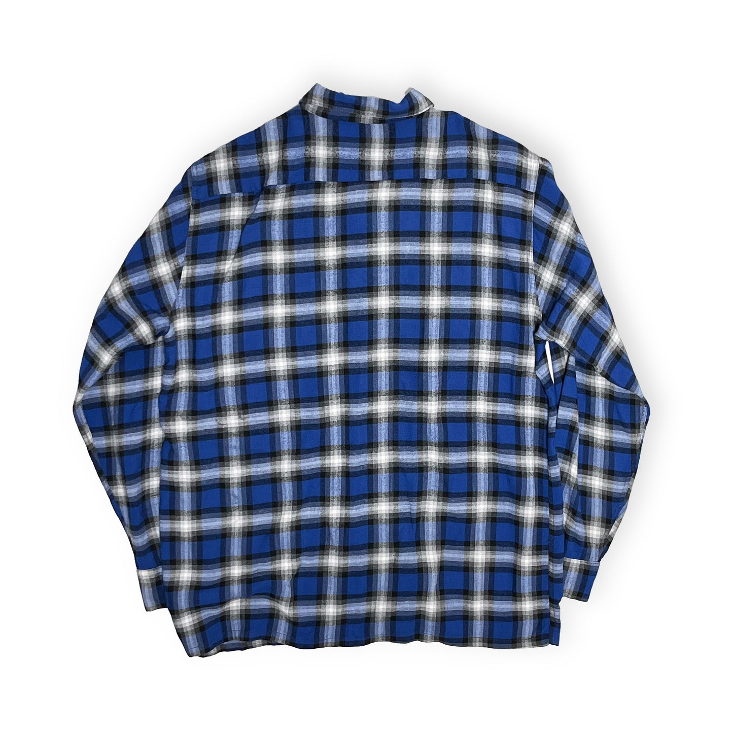 60s BRENT Onbre Rayon L/S SH L ディテール 1 袖口 ボタン 素材の質感