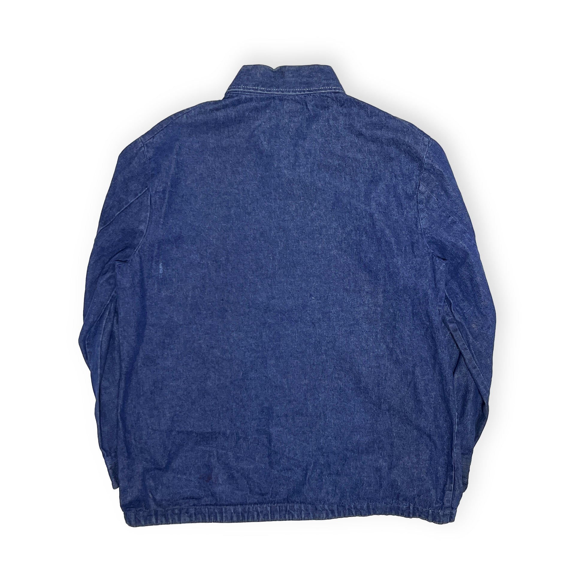 80s BIG BEN Denim Coverall 濃紺 44 背面 濃紺のジーンジャケット 背面