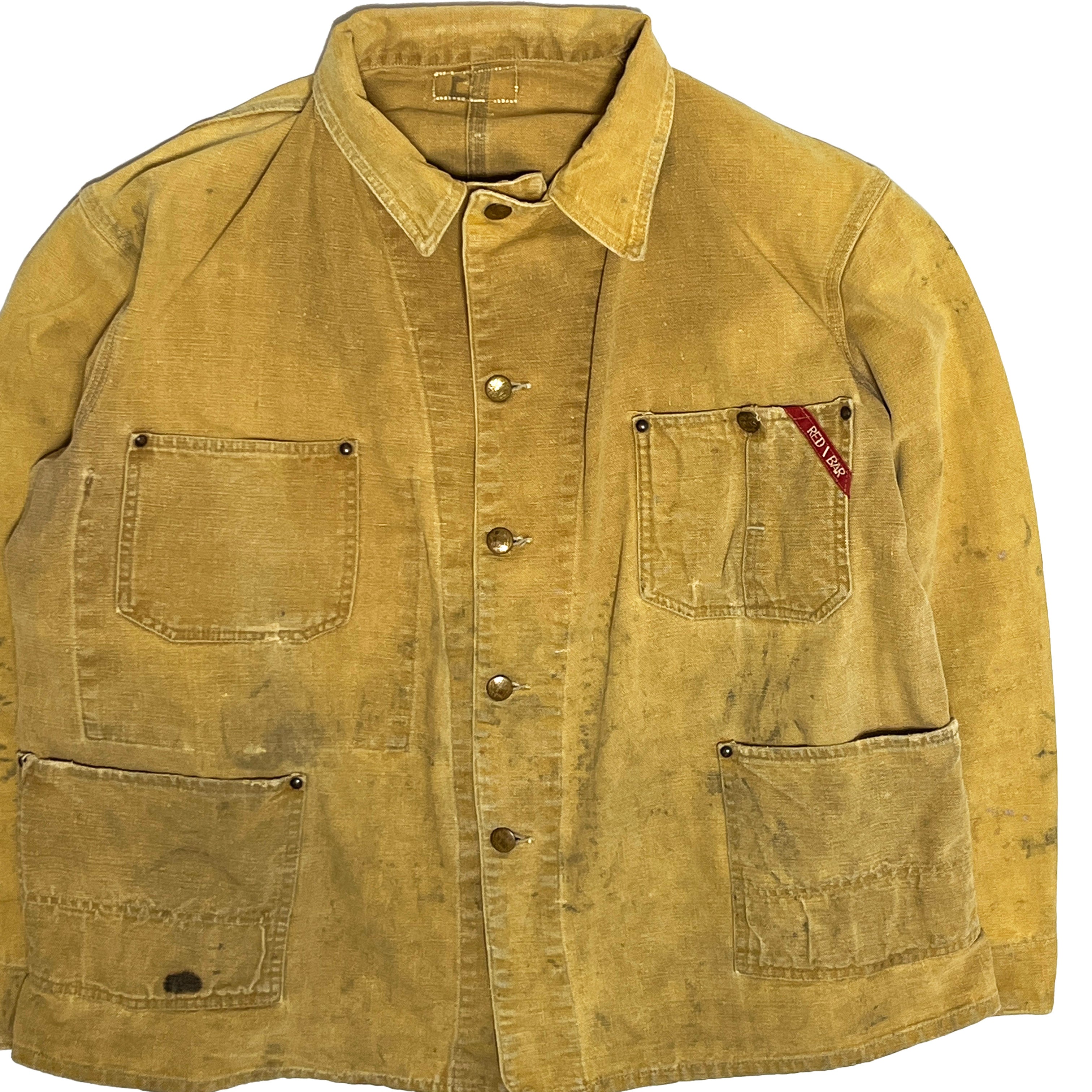 40s〜50s vintage Caters カバーオール　黄タグ　イエロータグ 40s FINCK'S カバーオール 44-46 ヴィンテージ古着 | Frgeek – frgeek