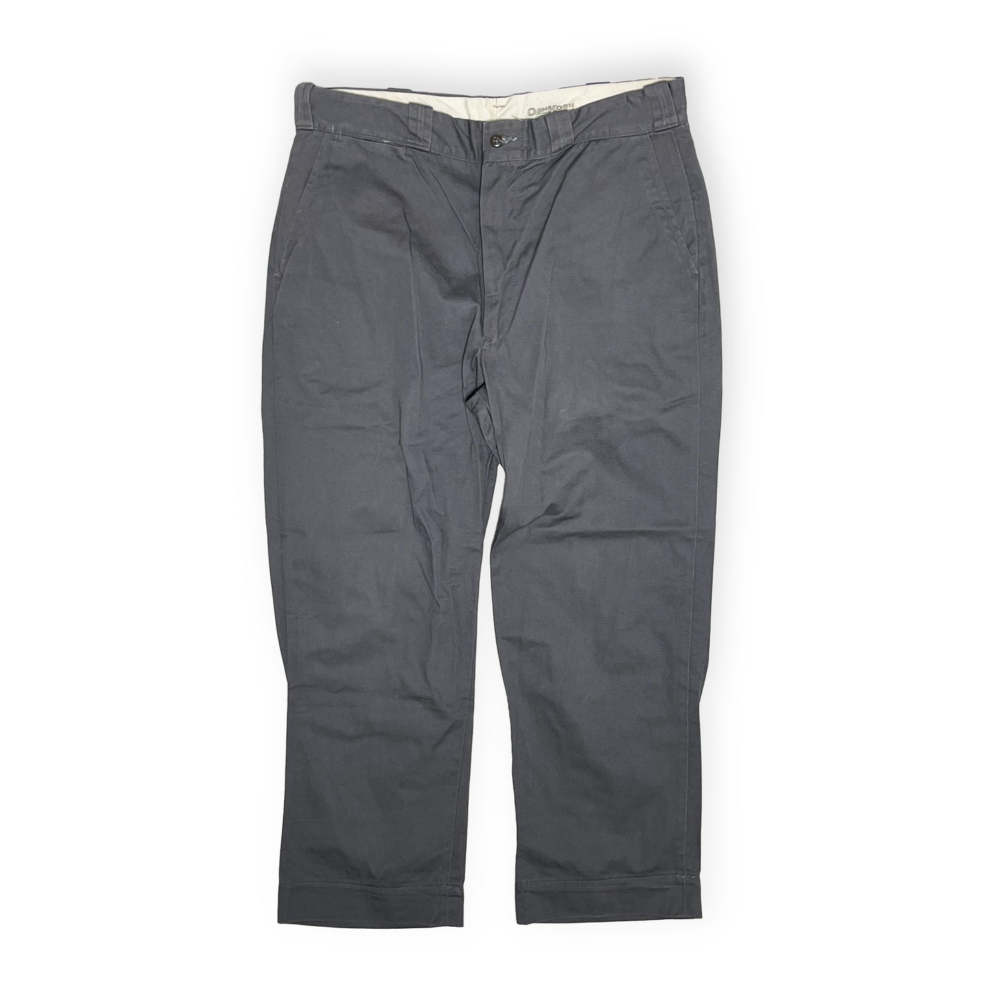60's〜 Osh Kosh Work PT グレー単色 Size (W35.5 L29)位
