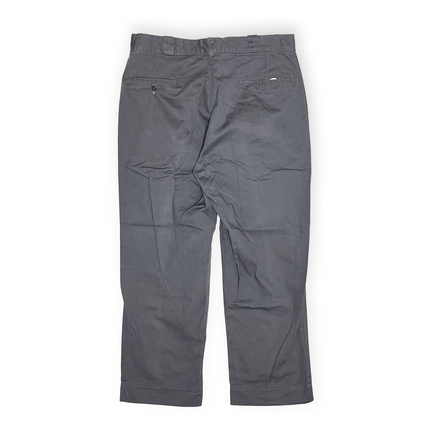 60's〜 Osh Kosh Work PT グレー単色 Size (W35.5 L29)位