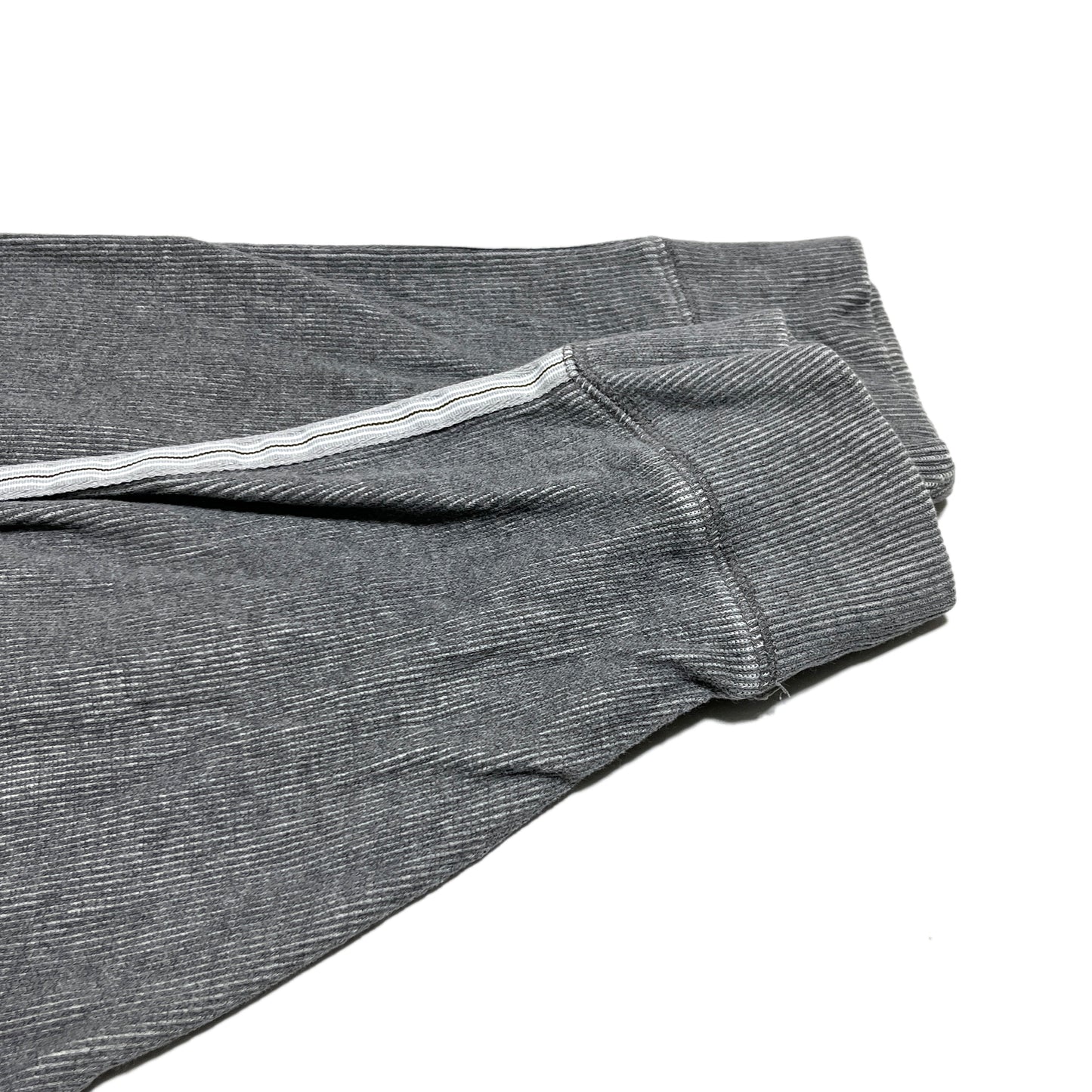 90s Stussy Pocket Sweat L ディテール 2 袖口と裾のリブ加工 素材の細部