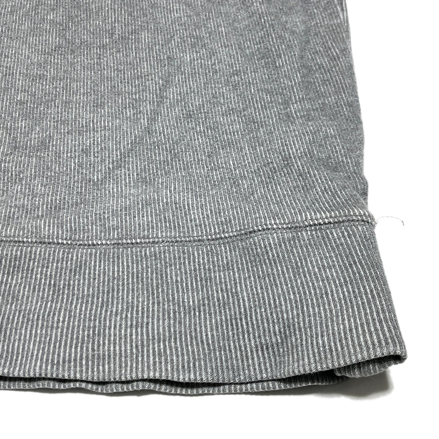 90s Stussy Pocket Sweat L ディテール 素材の細部 縫い目の質感