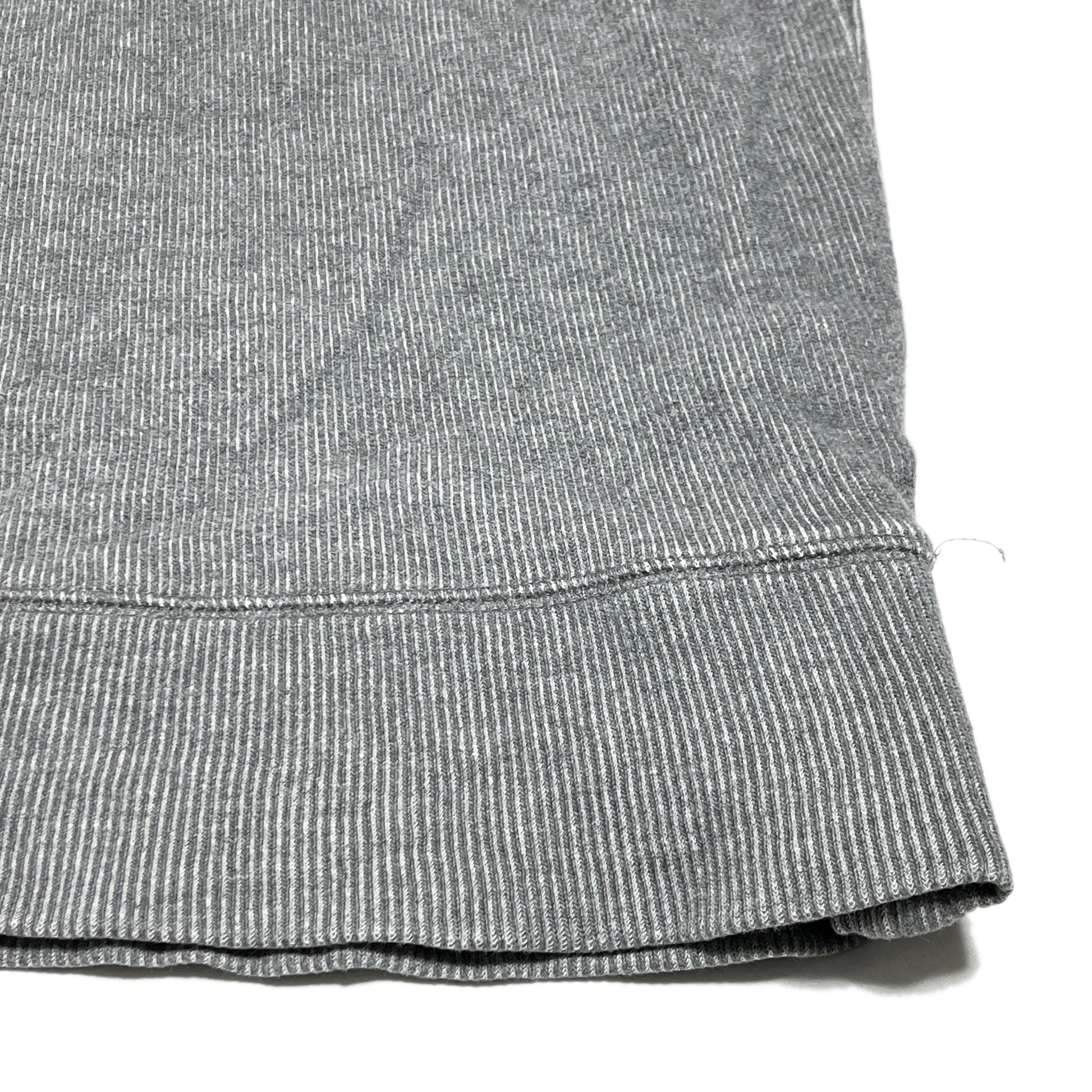 90s Stussy Pocket Sweat L ディテール 素材の細部 縫い目の質感