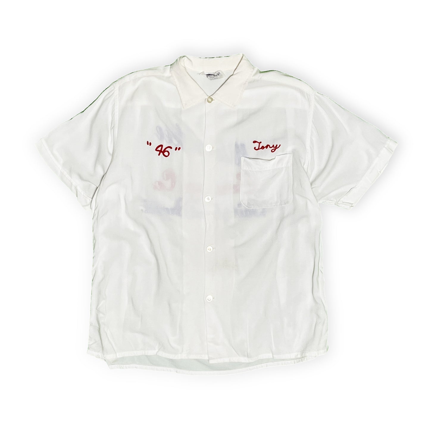 50's〜 NAT NAST Bowling Rayon SH Size (L)位