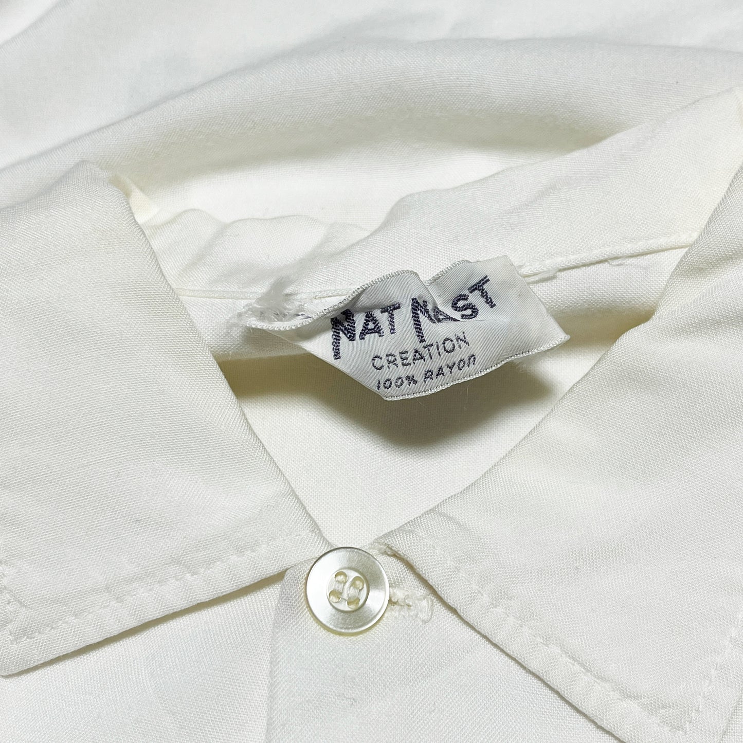 50's〜 NAT NAST Bowling Rayon SH Size (L)位