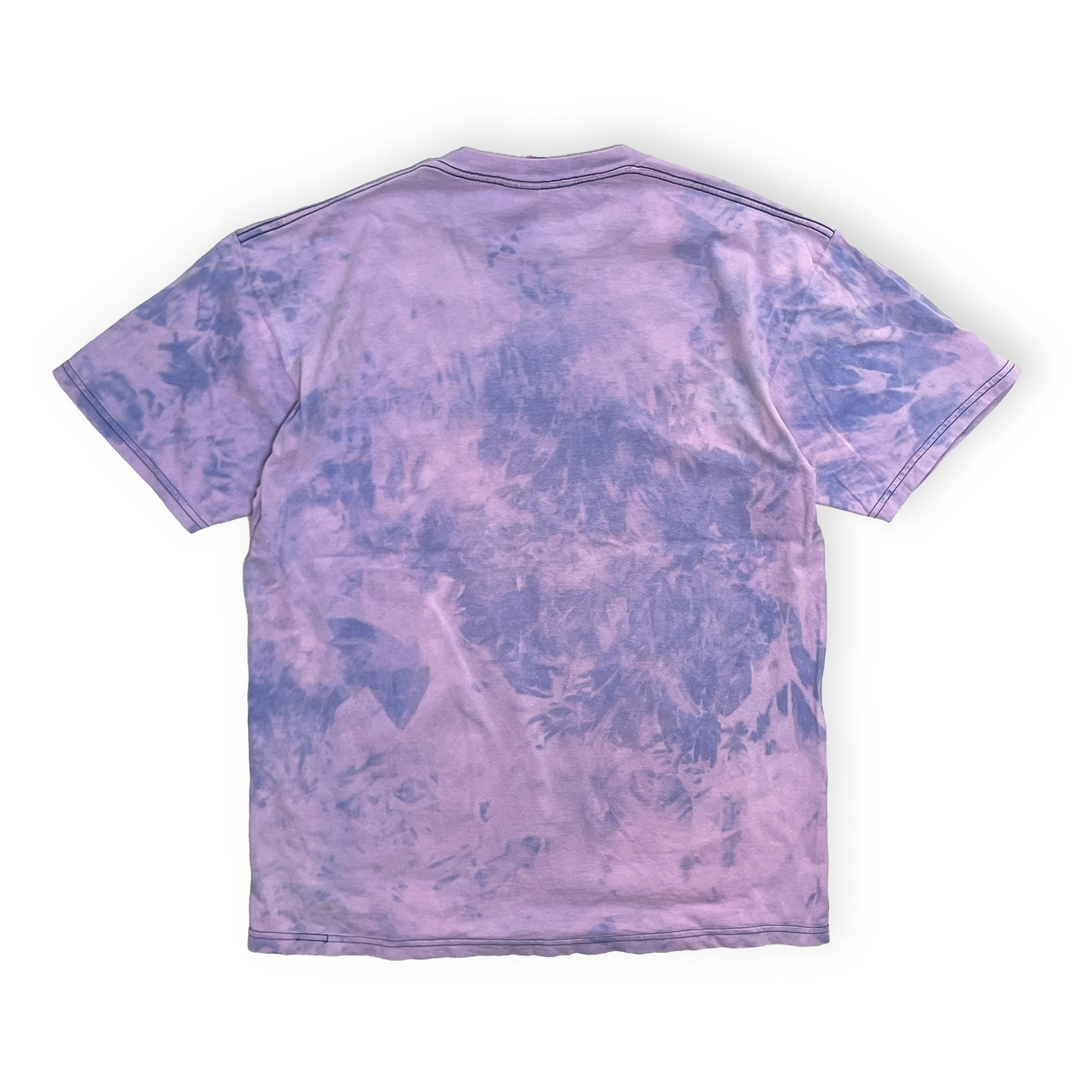 90s JERZEES THRASHER Magazine T L 背面 のタイズド生地 サイズLタグ