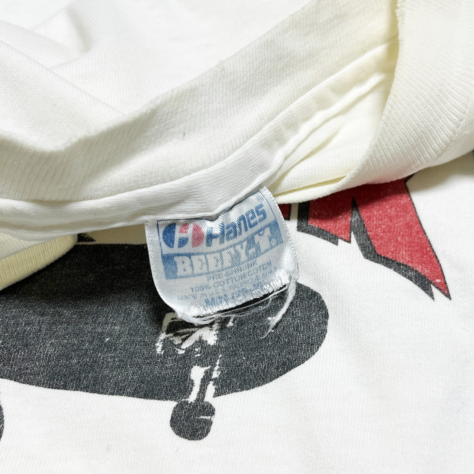 80s〜 Hanes THRASHER T M ブランドタグ Hanes BREWWOODタグ