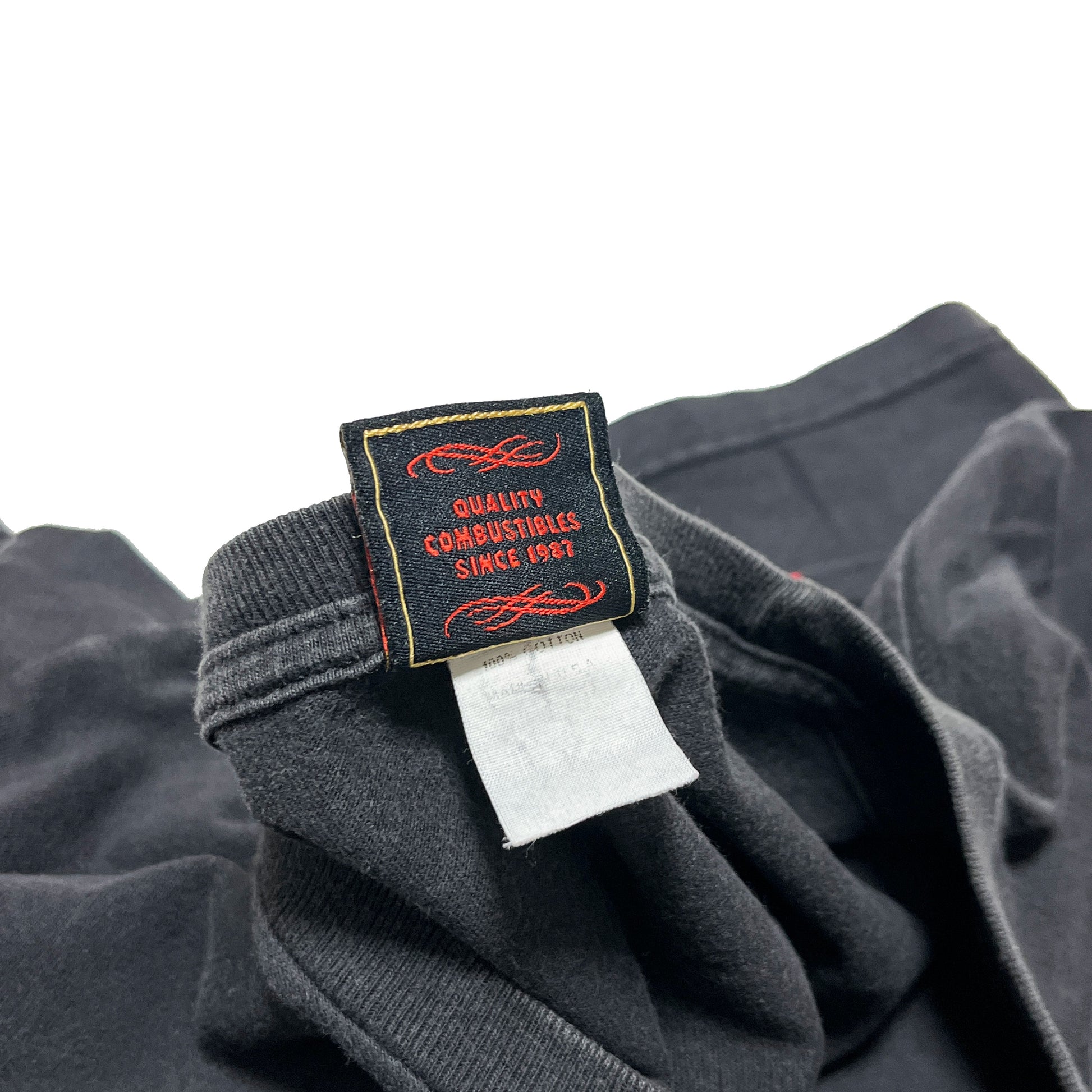 90s〜 SPITFIRE L/S T 袖プリント入り L ブランドタグ Quality Combustiblesタグ